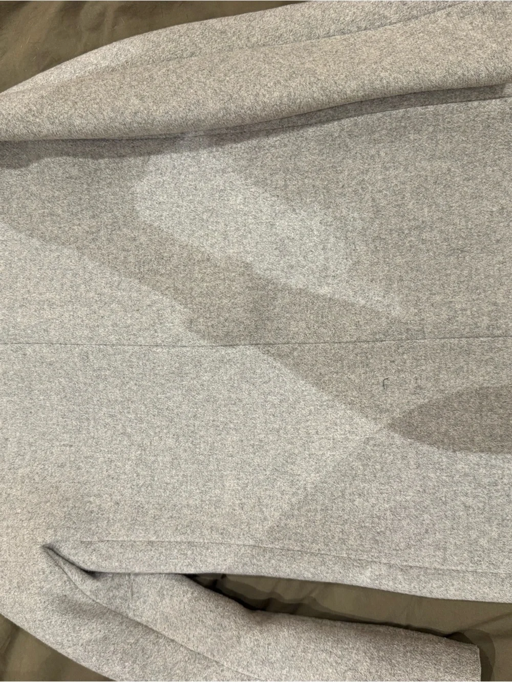 J. Crew Light Gray Coat - Picture 5 of 5